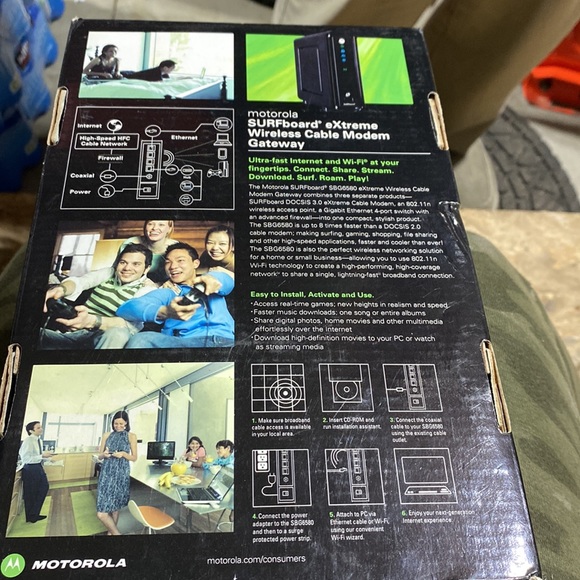 Surfboard, extreme wireless cable, modem gateway, excellent working condition - Picture 4 of 5